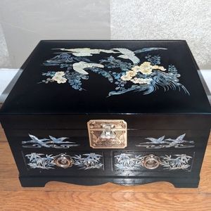February Mounting Mother of Pearl Jewelry box